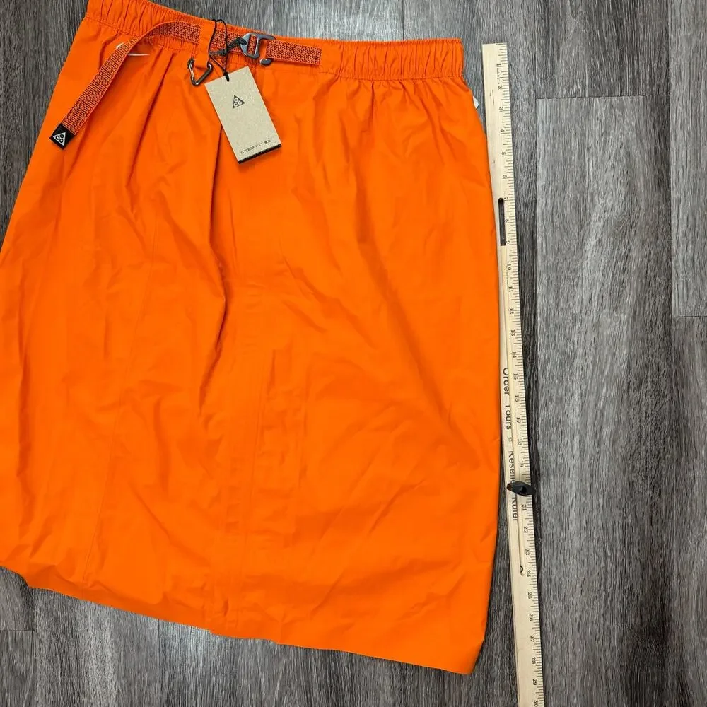 Nike ACG Morpho Storm-FIT ADV Wrap Skirt Orange Medium Tall MT II0927-819 New